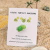Little Pocket Turtle Hug, Mini Cute Animal Decoration Pocket Hug Turtle Stress Relief Toy, Special Encourage Birthday Wedding Party, Christmas Turtle Gift Decoration