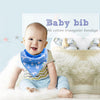 Soft Bandana Drool Bibs in Blue