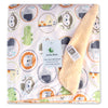 Sherpa Fleece Baby Blanket Unisex 30 x 40 Soft, Perfect For Swaddling