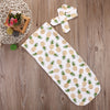 2Pcs/Set ! Genio Baby Swaddle Blanket Baby Swaddle Muslin Wrap
