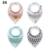 Genio Baby Cute Bandana Drool Bibs,  Absorbent Cotton, Baby Gift Set of 4