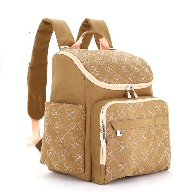 baby diaper bag smart organizer waterproof travel backpack Diaper Bag Travel Back Pack, Waterproof Multifunction – Genio Baby